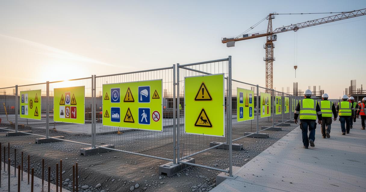 Panneaux de chantier proposés par Seton France : quelles solutions innovantes pour votre chantier ?